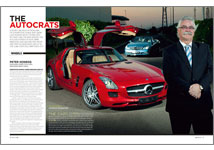 MW Autocrats Story featuring The Indian Heads of Mercedes Benz, Audi and Jaguar. SLS-AMG, Audi A7 and Jaguar XKR